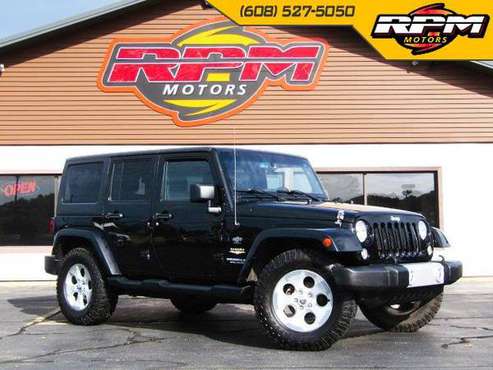 2015 Jeep Wrangler Unlimited Sahara - Low Miles! for sale in New Glarus, WI