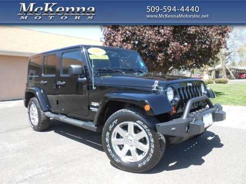 2013 Jeep Wrangler Unlimited Sahara 4x4 4dr SUV for sale in Union Gap, WA