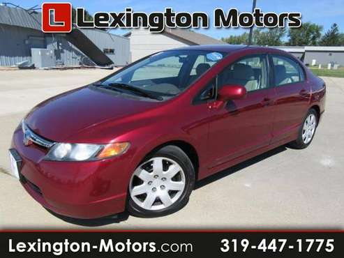 2008 Honda Civic LX Sedan AT - cars & trucks - by dealer - vehicle... for sale in Marion, IA