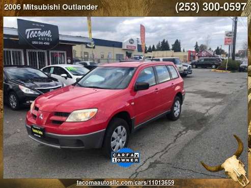 2006 Mitsubishi Outlander LS 4dr SUV wAutomatic - cars & trucks - by... for sale in Tacoma, WA