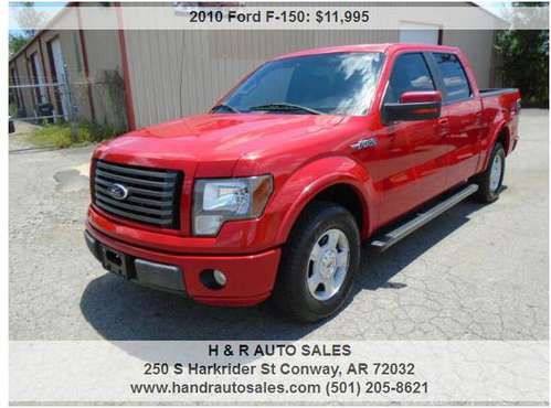 2010 Ford F-150 FX2"Guaranteed Financing" for sale in Conway, AR