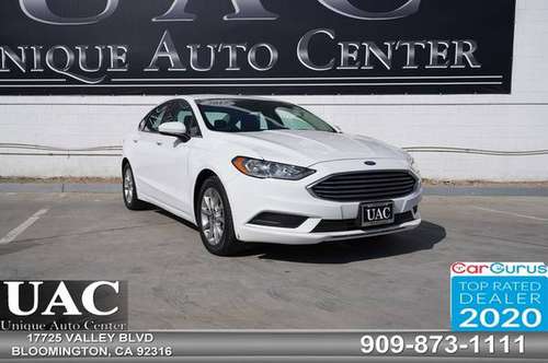 2017 Ford Fusion SE - - by dealer - vehicle automotive for sale in BLOOMINGTON, CA