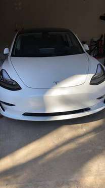 2020 Tesla Model 3 White 5,070 Miles - cars & trucks - by owner -... for sale in Johns Creek, GA