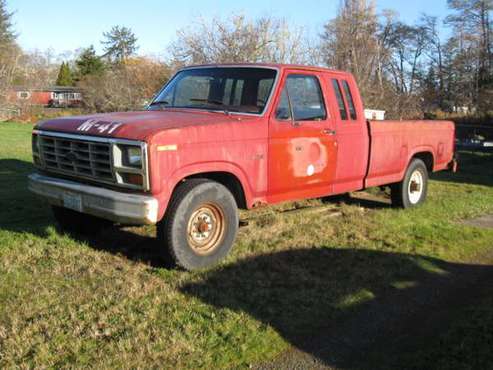 FORD F 250 1985 long bed - cars & trucks - by owner - vehicle... for sale in Ilwaco, OR