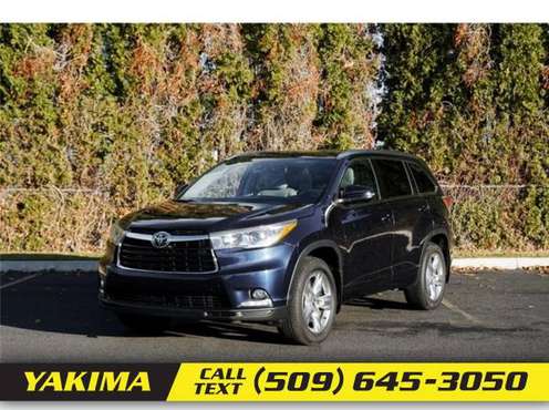 2016 Toyota Highlander Limited Sport Utility 4D - cars & trucks - by... for sale in Yakima, WA