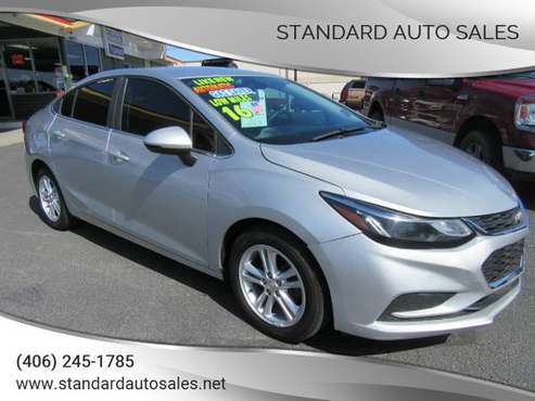 2016 Chevy Cruze LT 1 4L Turbo 4-Cylinder Gas Saver Only 61K for sale in Billings, WY