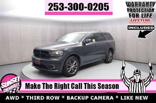 2018 Dodge Durango GT AWD SUV THIRD ROW HEATED SEATS BACKUP CAM for sale in Sumner, WA