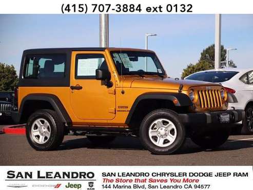 2014 Jeep Wrangler SUV Sport BAD CREDIT OK! - cars & trucks - by... for sale in San Leandro, CA