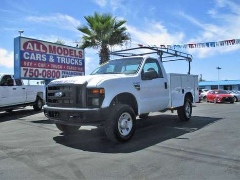 2008 Ford Super Duty F-350 4WD Regular Cab Service Work Truck with... for sale in Tucson, AZ