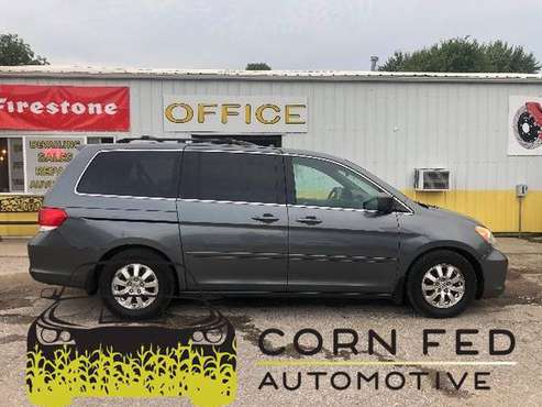 2010 HONDA ODYSSEY+LEATHER+SUNROOF+DVD+FREE CARFAX for sale in CENTER POINT, IA