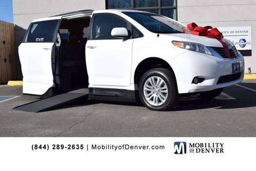 2014 Toyota Sienna XLE WHITE - - by dealer for sale in Denver , CO