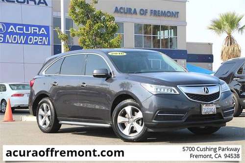 Certified*2016 Acura MDX SUV ( Acura of Fremont : CALL ) - cars &... for sale in Fremont, CA