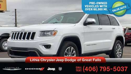 2014 Jeep Grand Cherokee 4WD 4dr Limited - - by dealer for sale in Great Falls, MT