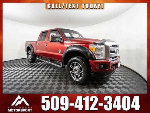 2016 *Ford F-350* Lariat Platinum 4x4 - cars & trucks - by dealer -... for sale in Pasco, WA