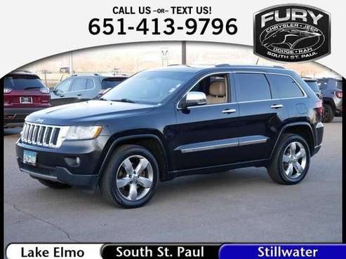 *2011* *Jeep* *Grand Cherokee* *4WD 4dr Overland* - cars & trucks -... for sale in South St. Paul, MN