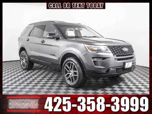 *SALE* 2018 *Ford Explorer* Ecoboost Sport 4x4 - cars & trucks - by... for sale in Everett, WA