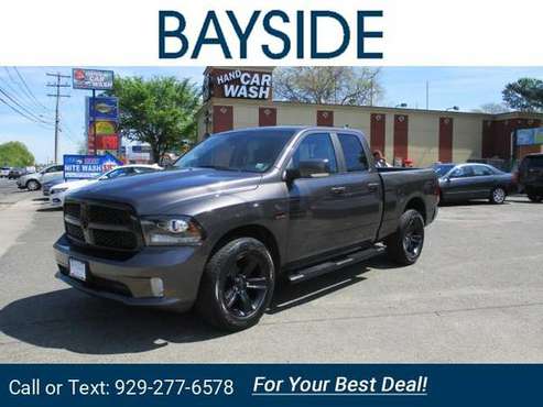 2018 Ram 1500 Night pickup Granite Crystal Metallic Clearcoat - cars for sale in Bayside, NY
