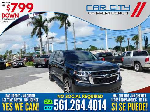 2015 Chevrolet Chevy Tahoe LT 4x2 4dr SUV for sale in West Palm Beach, FL