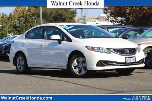 2015 Honda Civic Sedan Taffeta White Great price! - cars & trucks -... for sale in Walnut Creek, CA