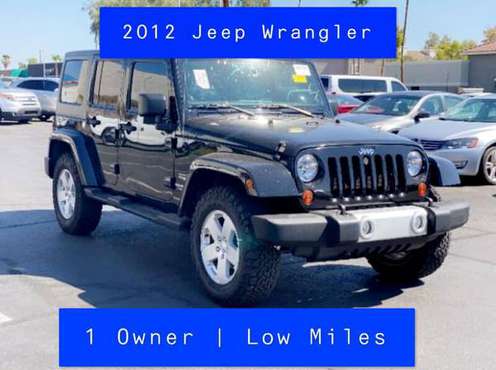 2012 Jeep Wrangler - cars & trucks - by dealer - vehicle automotive... for sale in Mesa, AZ