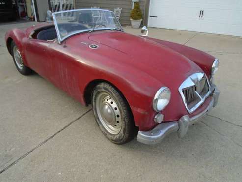 Looking for 1955 to 1962 MG MGA - cars & trucks - by owner - vehicle... for sale in Crittenden, OH