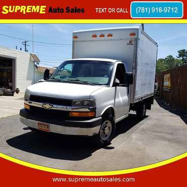 2012 CHEVROLET EXPRESS 3500 10FT BOX COMMERCIAL CUTAWAY RWD 3500 139... for sale in Abington, MA