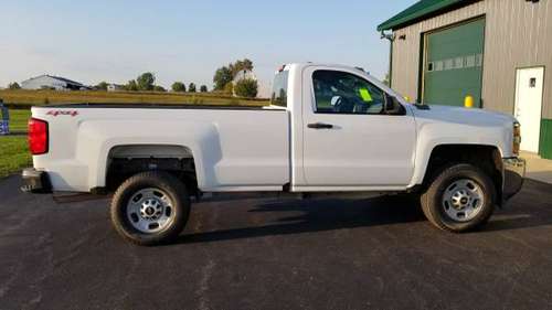 "1" OWNER 2016 CHEVY 2500 4X4 REGULAR CAB LONG BOX FOR SALE!!! for sale in Perry, MI
