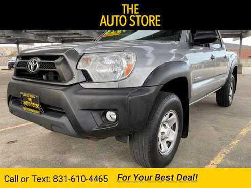 2015 Toyota Tacoma PreRunner pickup Silver Sky Metallic - cars & for sale in Salinas, CA