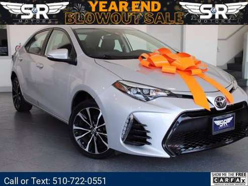 2018 Toyota Corolla SE sedan *BAD OR NO CREDIT, 1ST TIME BUYER OKAY... for sale in Hayward, CA