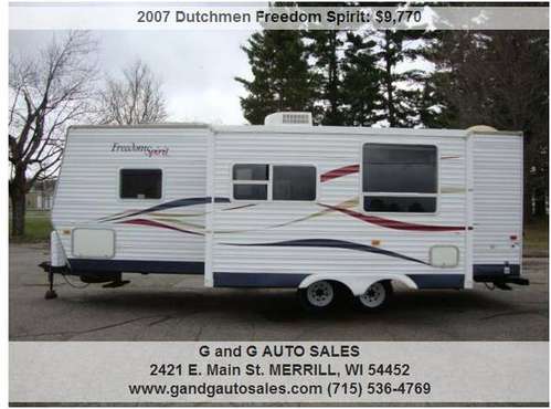 2007 Dutchmen Freedom Spirit - - by dealer - vehicle for sale in Merrill, WI