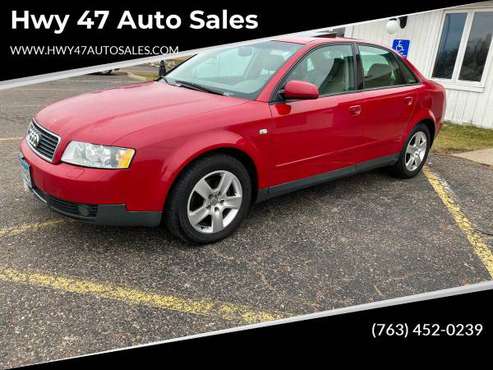2002 Audi A4 1.8T quattro AWD 4dr Sedan - cars & trucks - by dealer... for sale in St Francis, MN