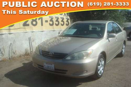 2004 Toyota Camry Public Auction Opening Bid - cars & trucks - by... for sale in Mission Valley, CA