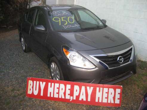 2017 Nissan Versa 950 DOWN! - - by dealer - vehicle for sale in Charlotte, NC