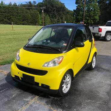 2008 Smart Car ForTwo Passion Coupe Yellow Smartcar - cars & trucks... for sale in Walnut Cove, NC