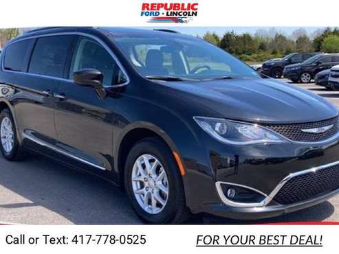 2020 Chrysler Pacifica Touring L van Black - - by for sale in Republic, MO