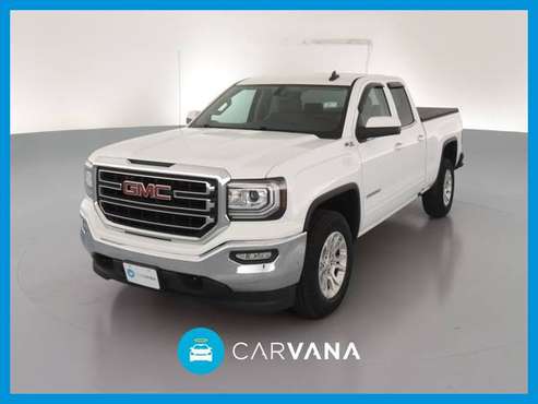 2017 GMC Sierra 1500 Double Cab SLE Pickup 4D 6 1/2 ft pickup White for sale in Pittsburgh, PA