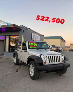 2009 JEEP WRANGLER UNLIMITED X (REDUCED) - cars & trucks - by dealer... for sale in Salinas, CA