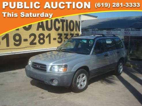2005 Subaru Forester Public Auction Opening Bid for sale in Mission Valley, CA