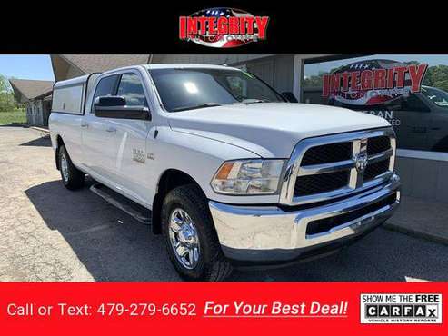 2017 RAM 2500 SLT Crew Cab LWB pickup White - - by for sale in Bethel Heights, AR