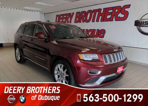 2016 Jeep Grand Cherokee 4WD 4D Sport Utility/SUV Summit - cars & for sale in Dubuque, IA