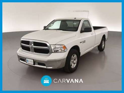 2018 Ram 1500 Regular Cab Lone Star Pickup 2D 8 ft pickup White for sale in Palmdale, CA