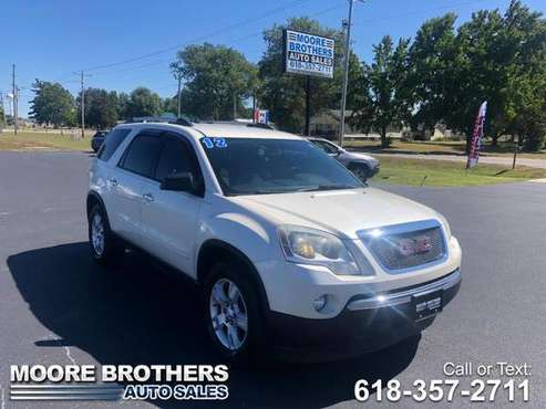 2012 GMC Acadia FWD 4dr SL - cars & trucks - by dealer - vehicle... for sale in Pinckneyville, IN