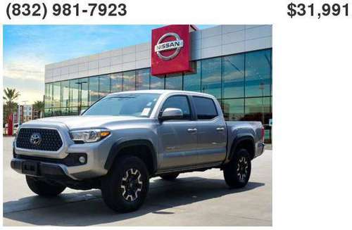 2019 Toyota Tacoma 4x4 TRD Off-Road 4dr Double Cab 5.0 ft SB 6A -... for sale in Houston, TX