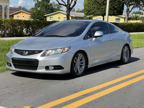 2013 HONDA CIVIC SI COUPE MANUAL, EVERYONE APPROVED - cars & trucks... for sale in Fort Lauderdale, FL