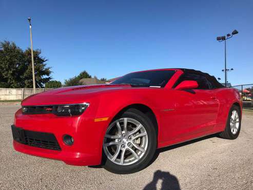 2015 CHEVROLET CAMARO RS CONVERTIBLE- LEATHER LOADED W/ HUD! for sale in Norman, KS