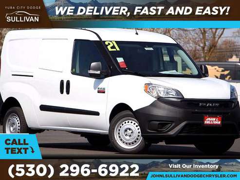 2021 Ram ProMaster City Cargo Van Tradesman FOR ONLY 396/mo! - cars for sale in Yuba City, CA