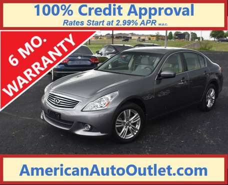 2013 Infiniti G G37X AWD - 6 Month Warranty - Easy Payments! - cars for sale in Nixa, AR