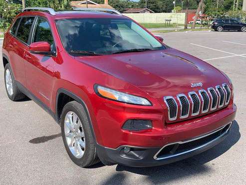 2014 Jeep Cherokee Limited 4dr SUV 100% CREDIT APPROVAL! for sale in TAMPA, FL