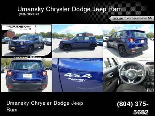 2020 Jeep Sport Umansky Precision Pricing Call for your LOWEST for sale in Charlotesville, VA