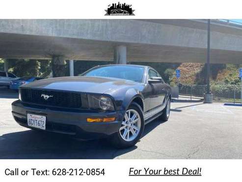 2008 Ford Mustang Deluxe coupe Black - cars & trucks - by dealer -... for sale in montrose, CA